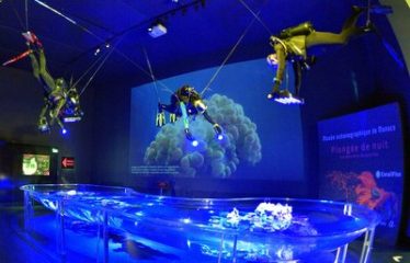 Exposition Monaco coraux fluorescents